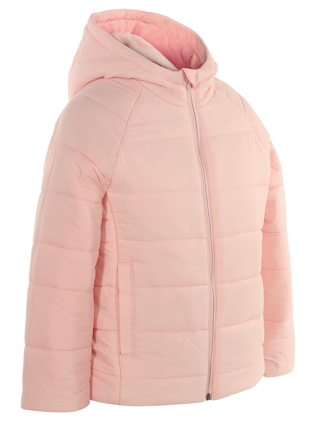 Pembe Girls Basic 6-9 Yaş Mont - Pudra-5