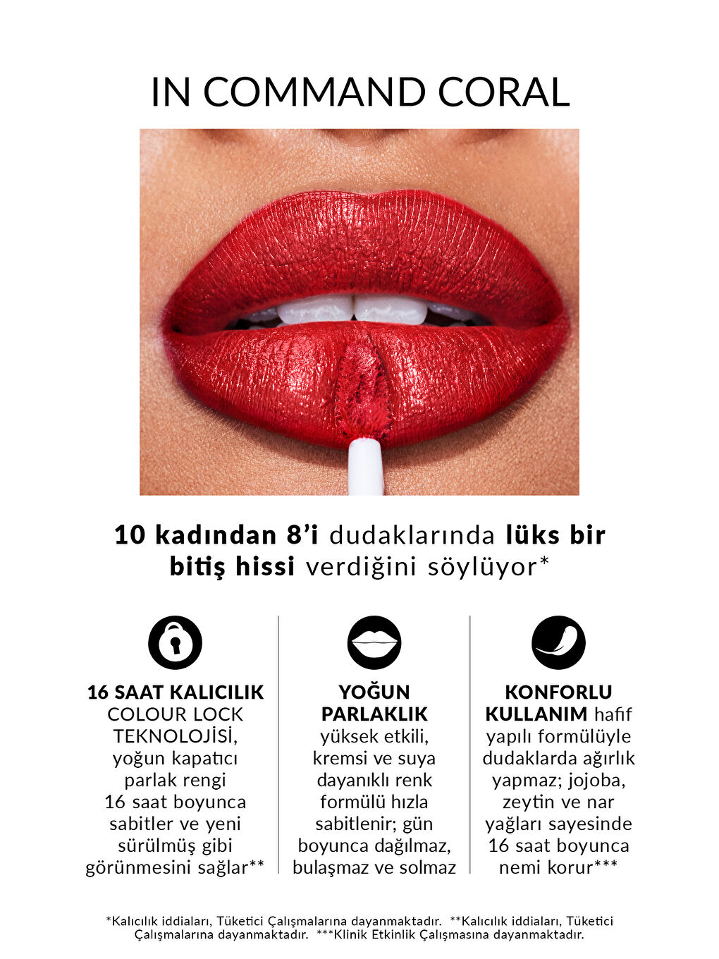 Power Stay Kremsi Vinyl Likit Ruj - In Command Coral-2