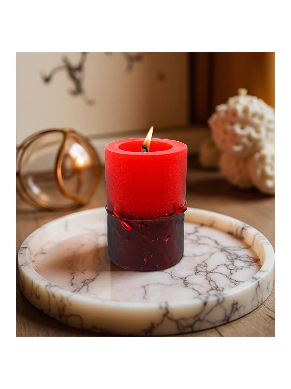 Karışık Katmanlı Aromaterapi Mum-1