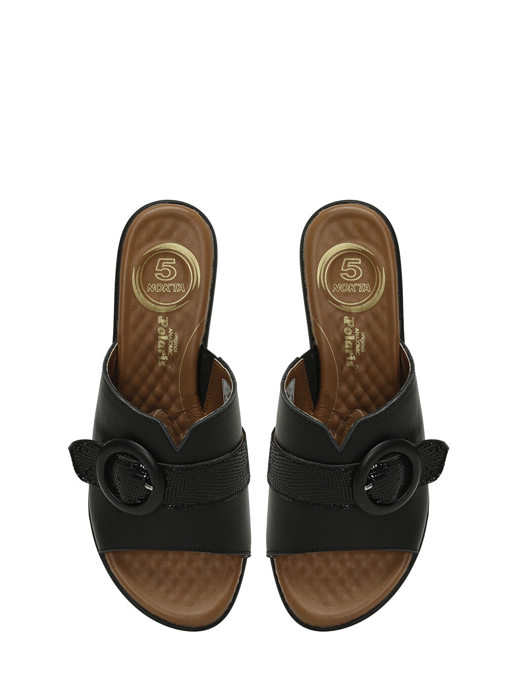 105499.Z5FX Siyah Kadın Terlik-3