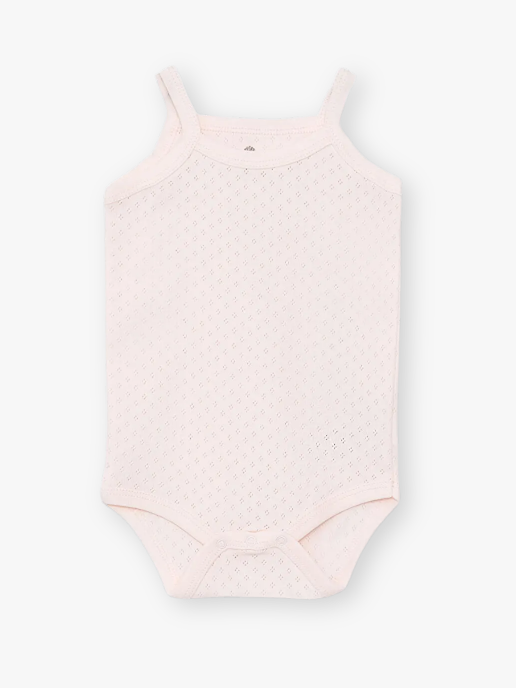 Pembe Kare Yaka Pamuklu İp Askılı Kız Bebek Jakarlı Çıtçıtlı Body 3'lü (Yenidoğan - 5 Yaş)-1