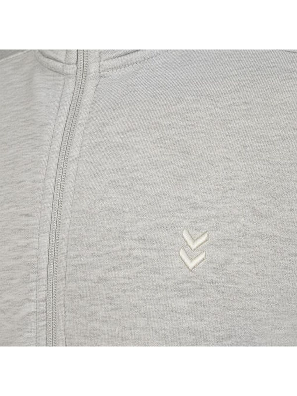 Pulse Erkek Gri Dik Yaka Fermuarlı Sweatshirt-2