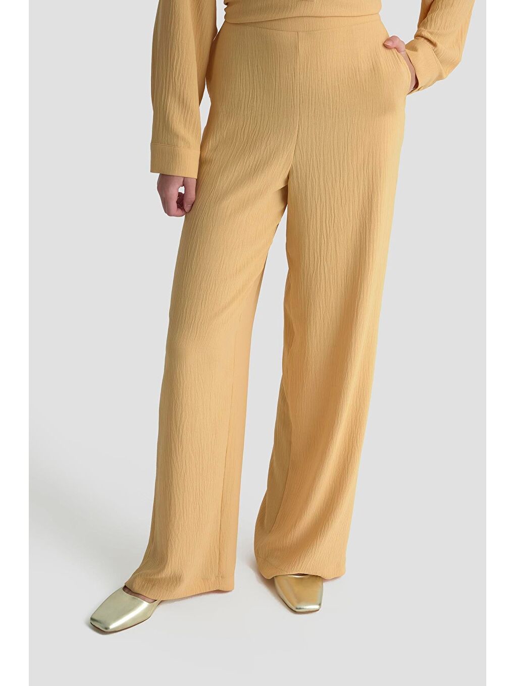 Kahverengi Tunik Pantolon Takım 25Kd4005 Camel-4