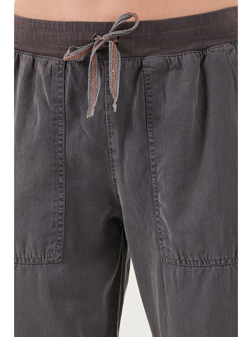 Lela Antrasit Regular Fit Yüksek Bel Jogger Spor Kadın Pantolon 668Yp5039 - 1