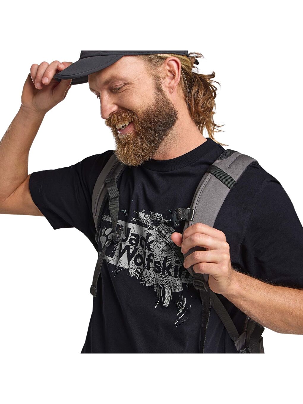 Lacivert Brand T Erkek Tişört-1