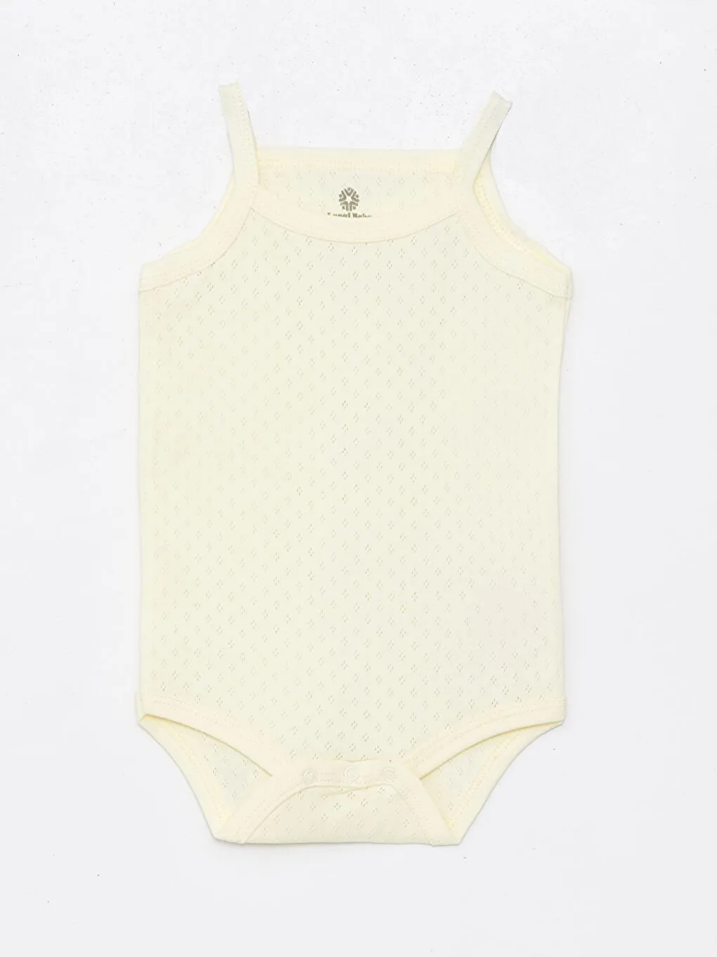 Pembe Kare Yaka Pamuklu İp Askılı Kız Bebek Jakarlı Çıtçıtlı Body 3'lü (Yenidoğan - 5 Yaş)-3