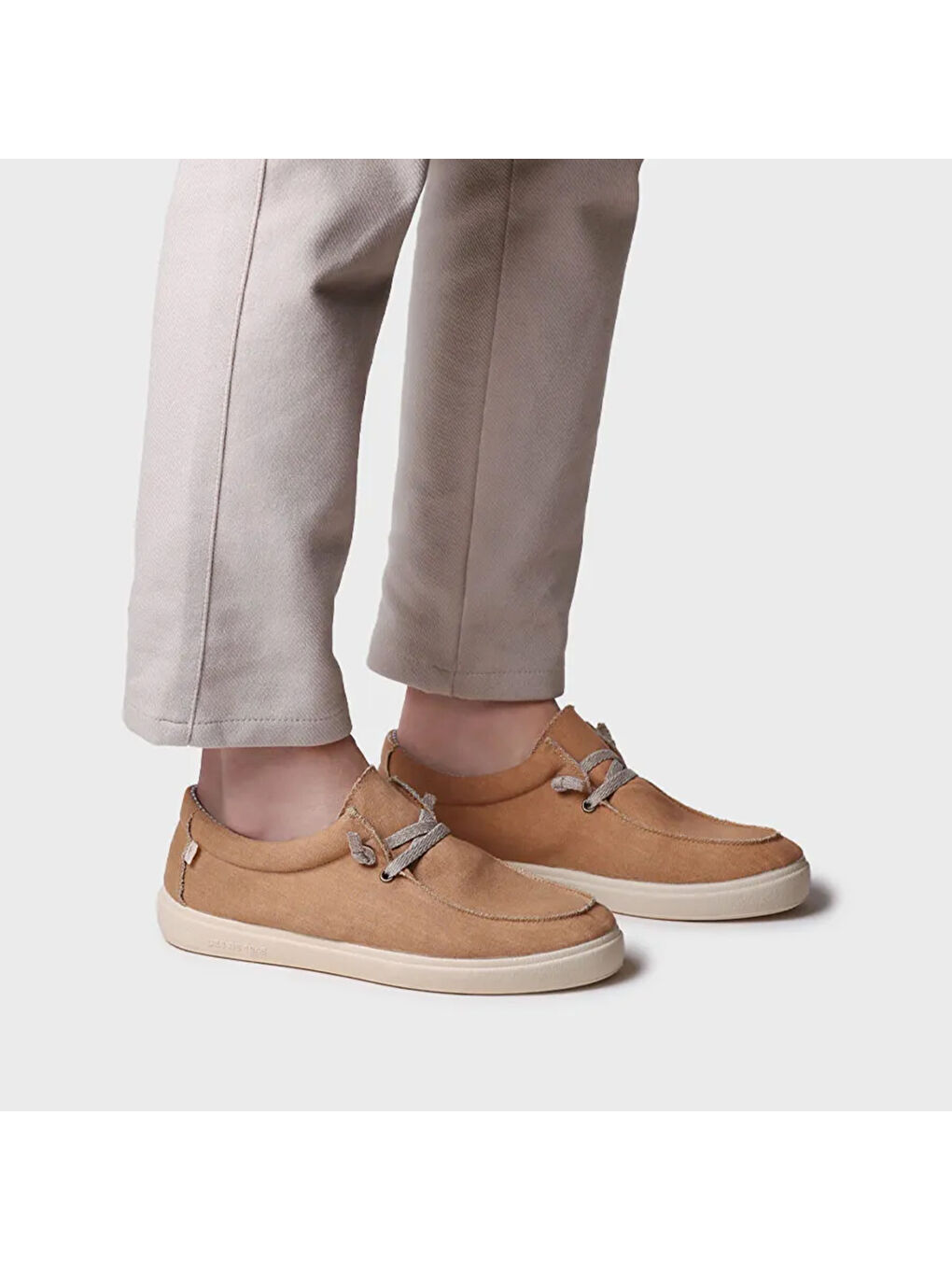 Kahverengi Erkek Sneaker ( Günlük) Ian Camel-3