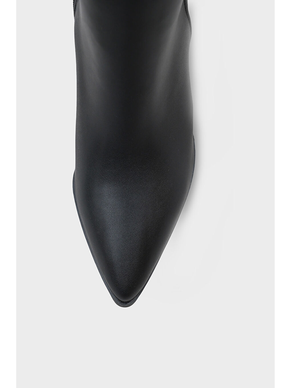 Betti Kadın Siyah Sivri Burun Çizme-2
