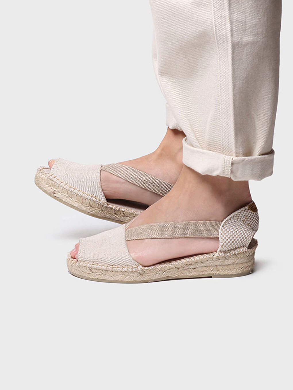 Bej Kadın Sandalet Elora-V-3