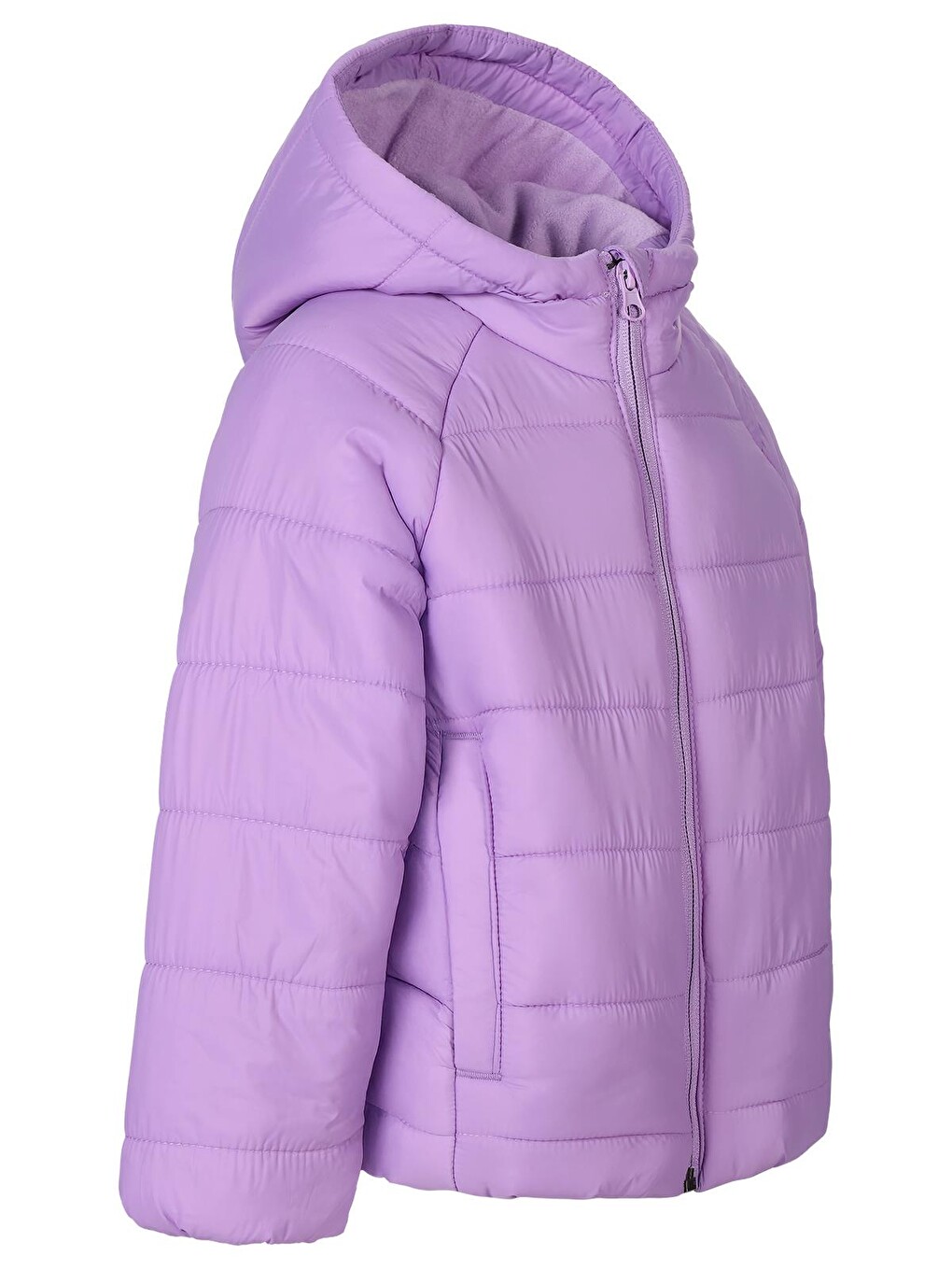 Mor Girls Basic 2-5 Yaş Mont - Lila-4
