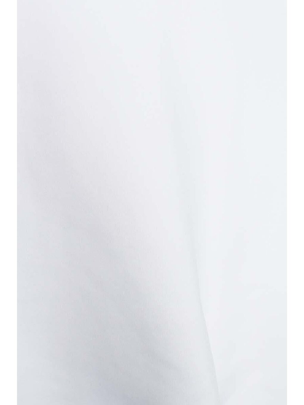 Beyaz-Dik Yaka Kolu Yırtmaçlı Scuba Bluz-9