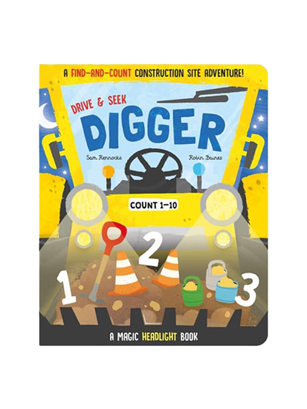 Imagine That Drive and Seek Digger - A Magic Headlight Book