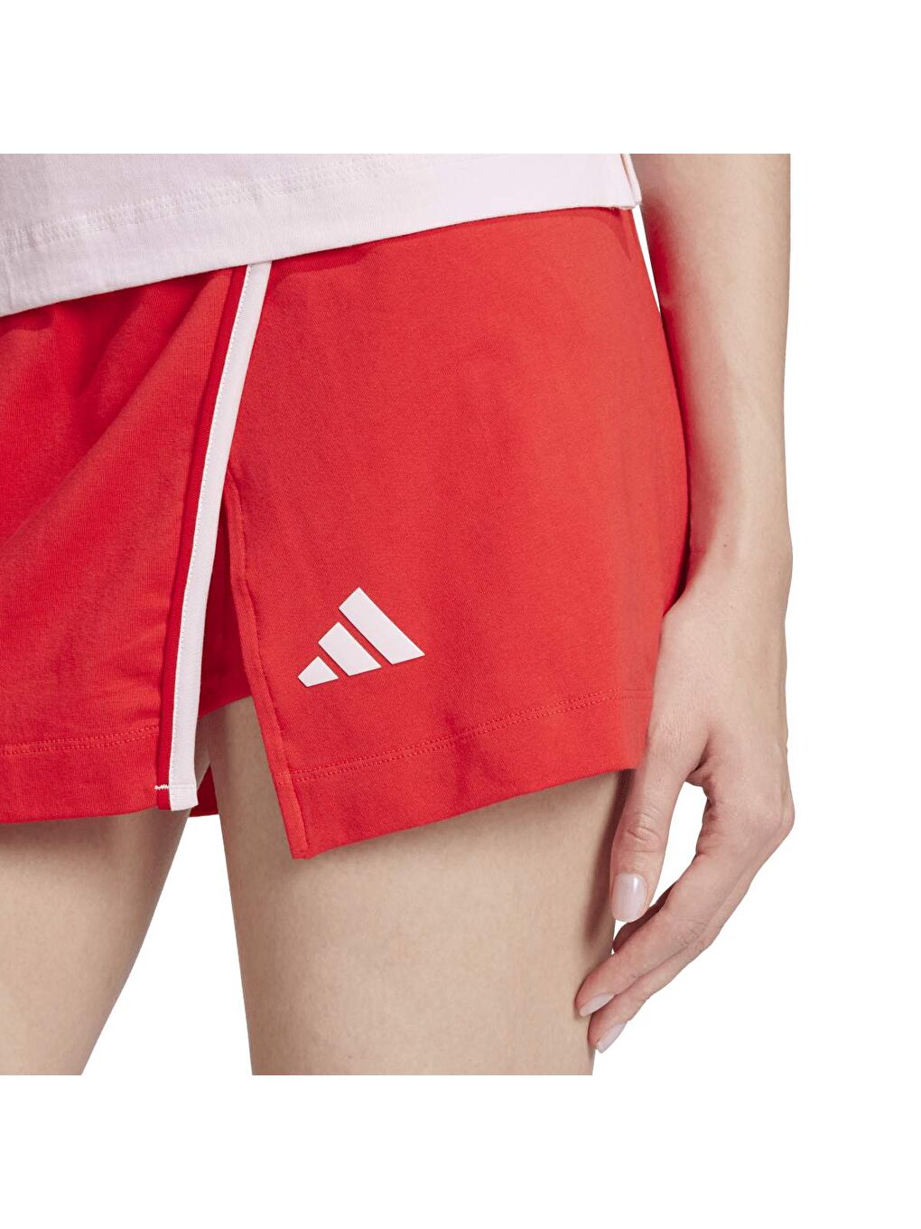 Essentials Color-Pop Kadın Kırmızı Şort-2