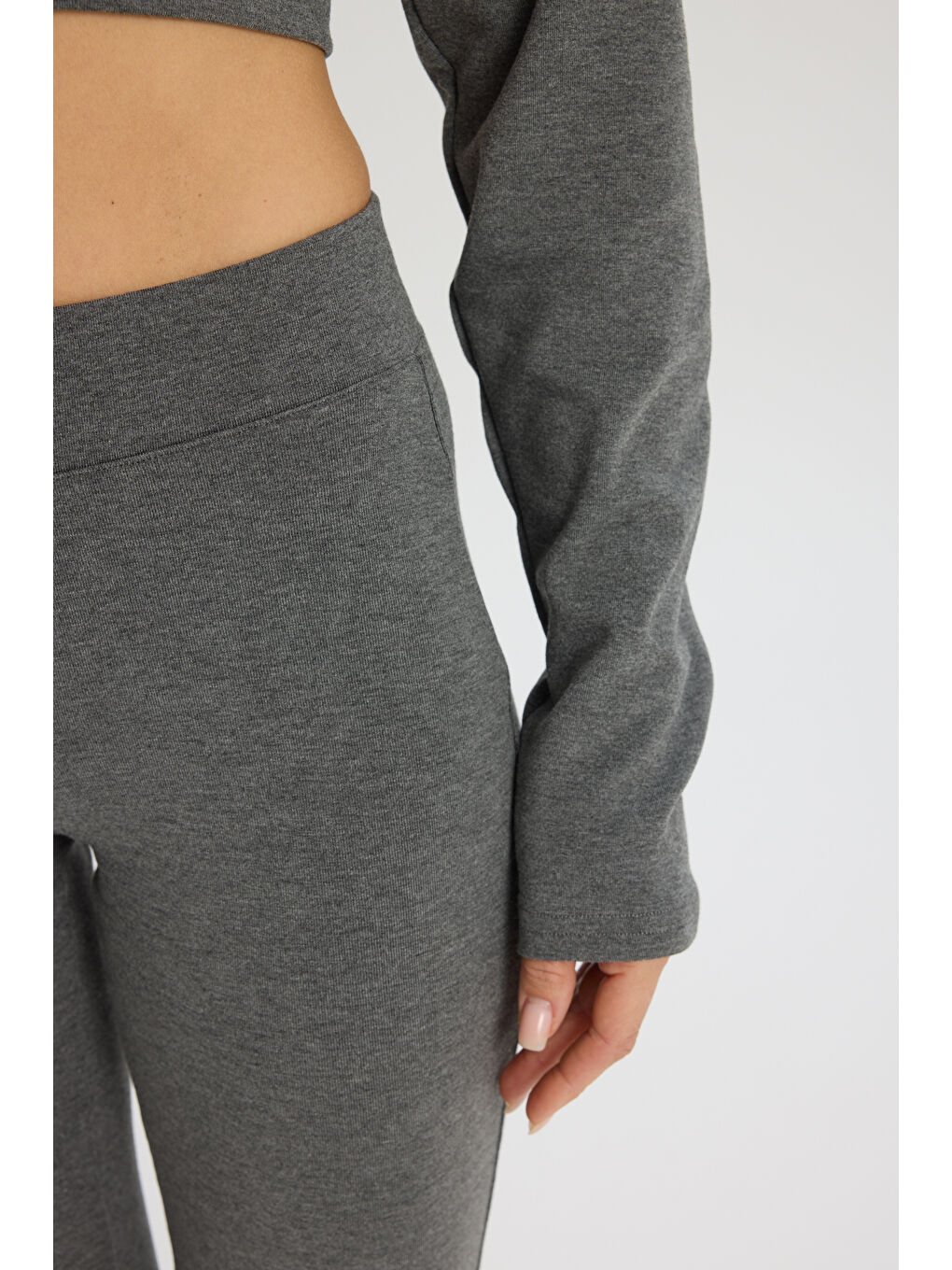 Remy Fermuarlı Antrasit Eşofman Takım-7