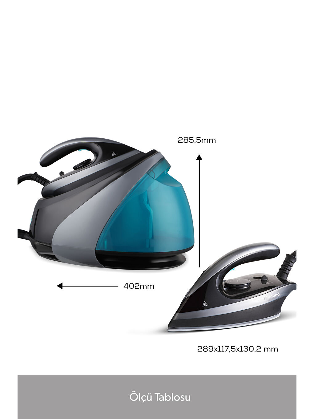 Jetsteam 1166h Buhar Kazanlı Ütü Mavi Siyah-2