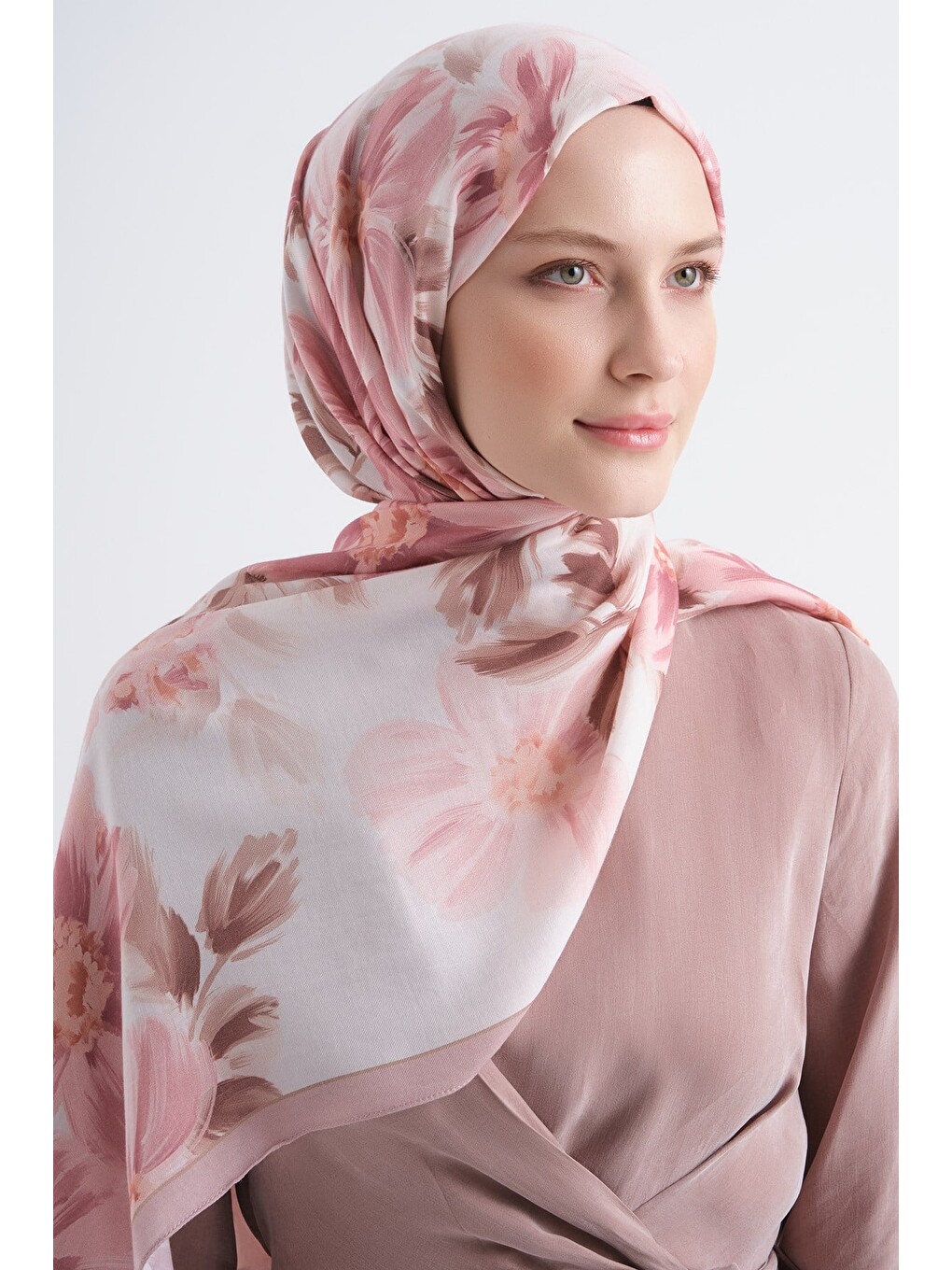 Pembe Pure Şal 3908 03