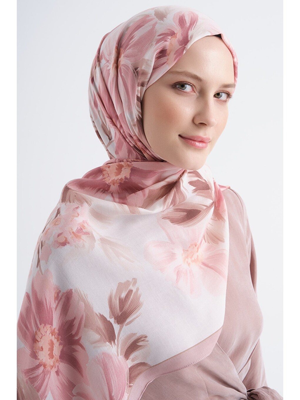 Pembe Pure Şal 3908 03-1