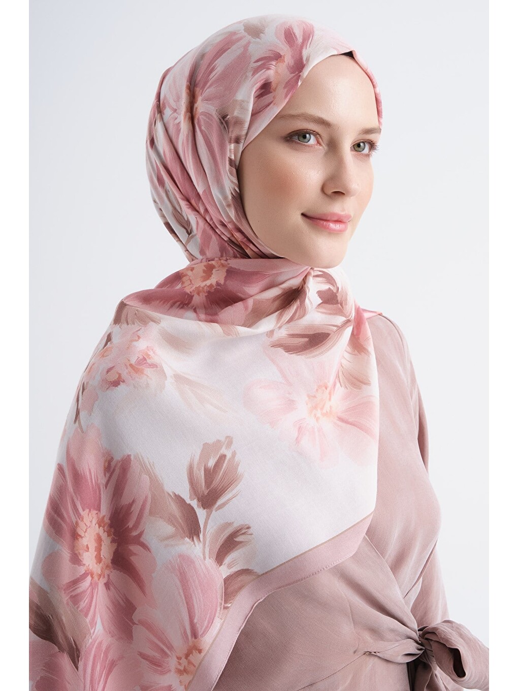 Pembe Pure Şal 3908 03-2