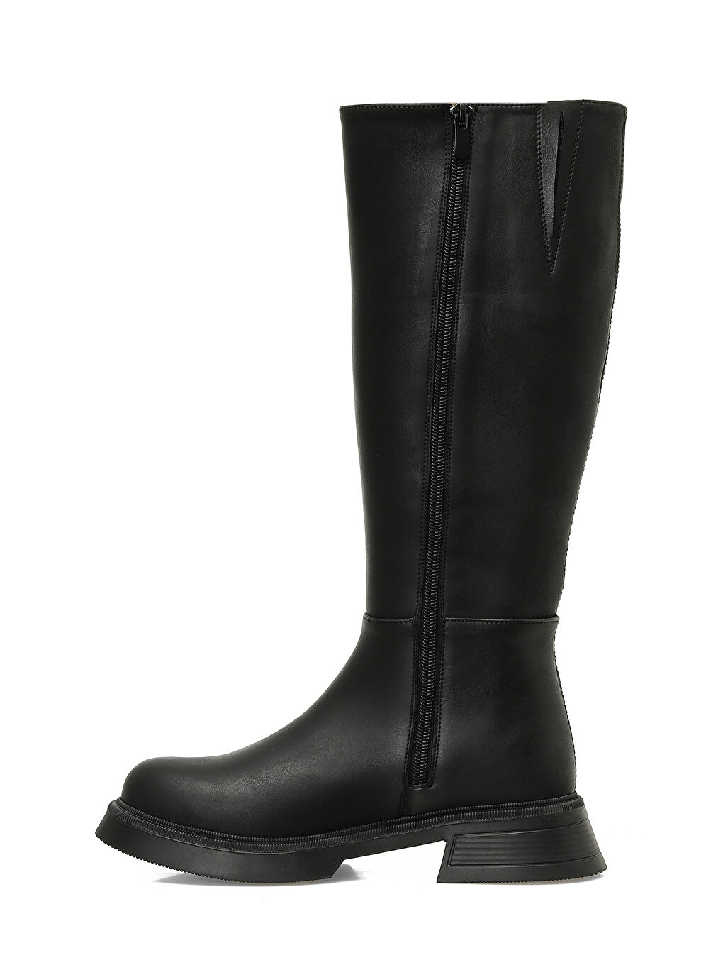 WENDY 4PR Siyah Kadın Düz Çizme-2