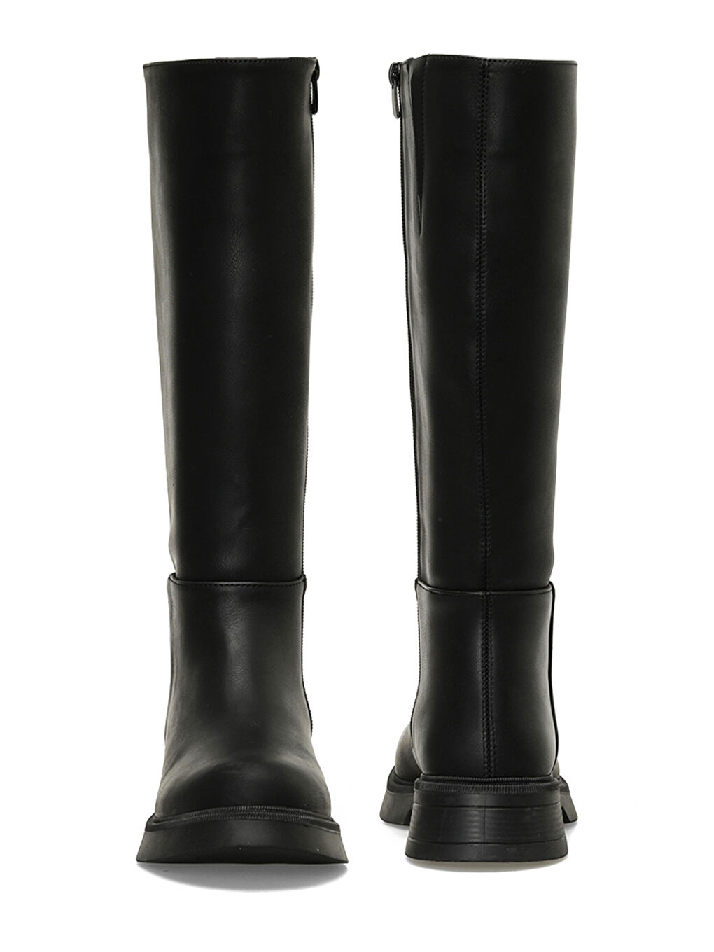 WENDY 4PR Siyah Kadın Düz Çizme-3