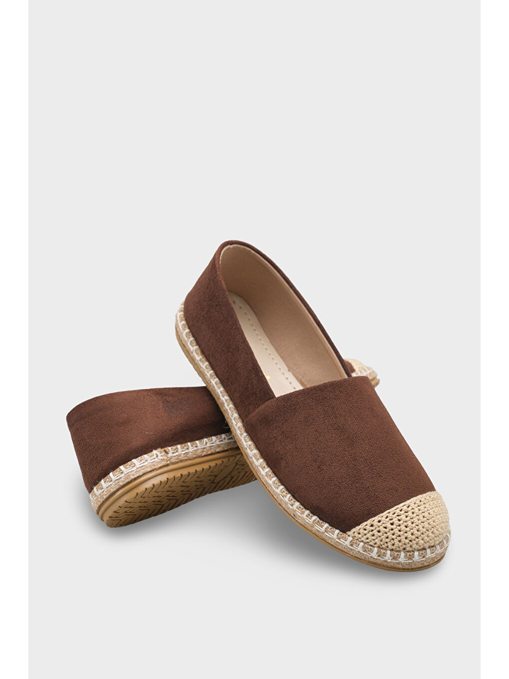 Kahverengi Pasarella Kadın Espadril-2