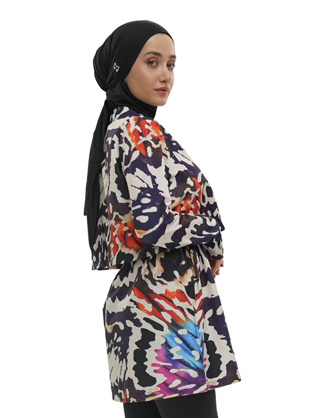 Karışık Kelebek Paraşüt Tek Üst-4