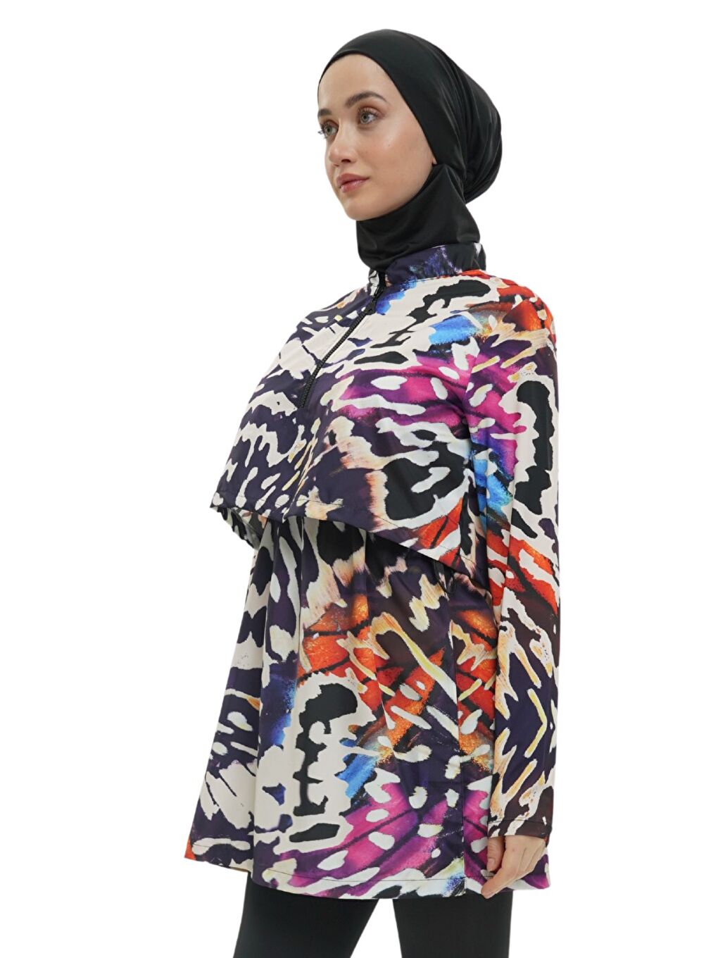 Karışık Kelebek Paraşüt Tek Üst-5