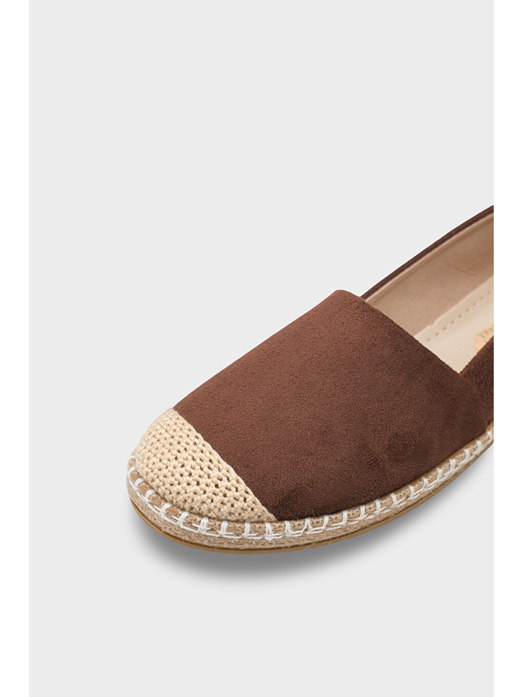 Kahverengi Pasarella Kadın Espadril-3
