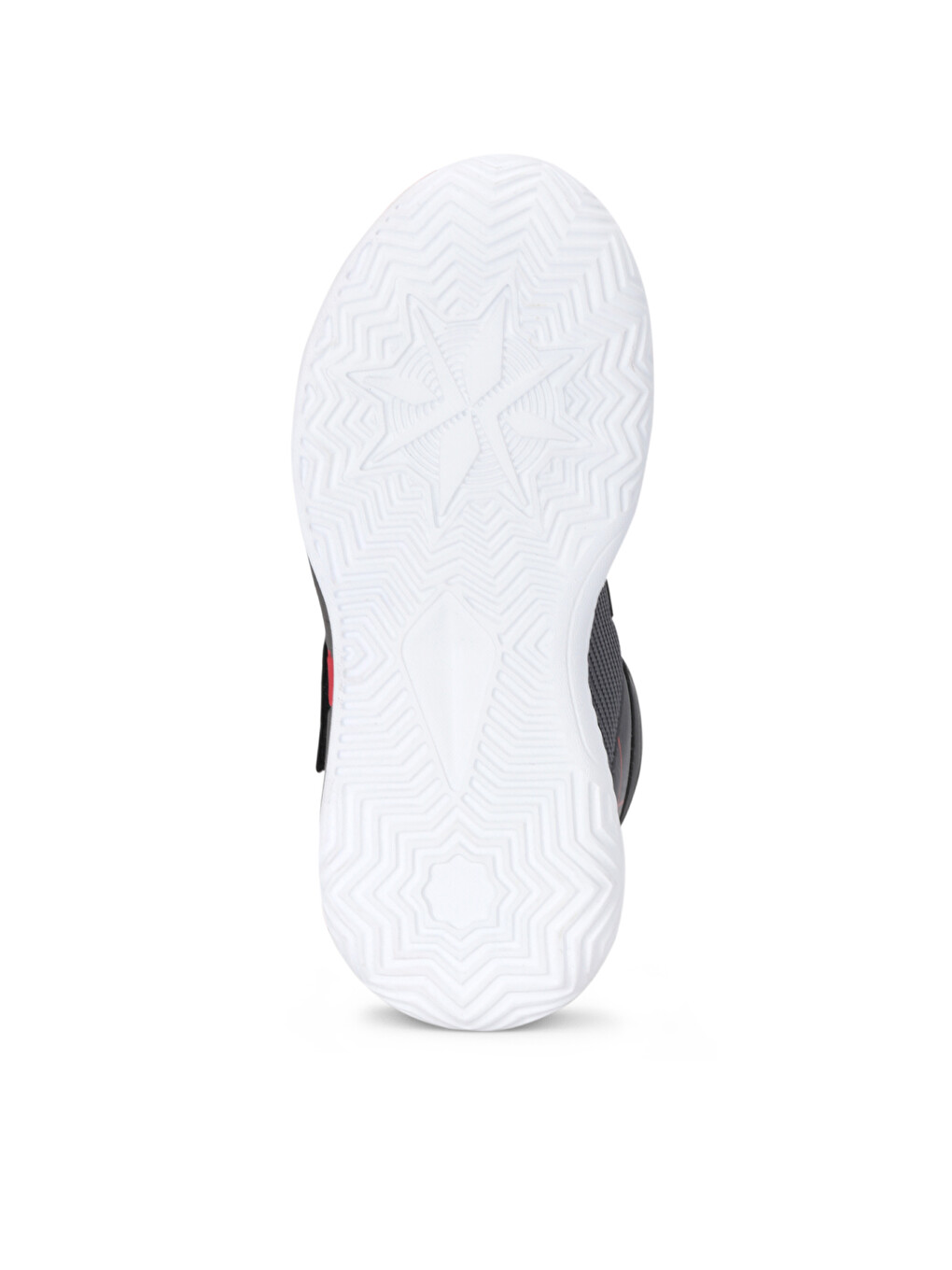 Knıght I Unisex Çocuk Cırt Cırtlı Siyah / Kırmızı Günlük Spor Ayakkabısı-6