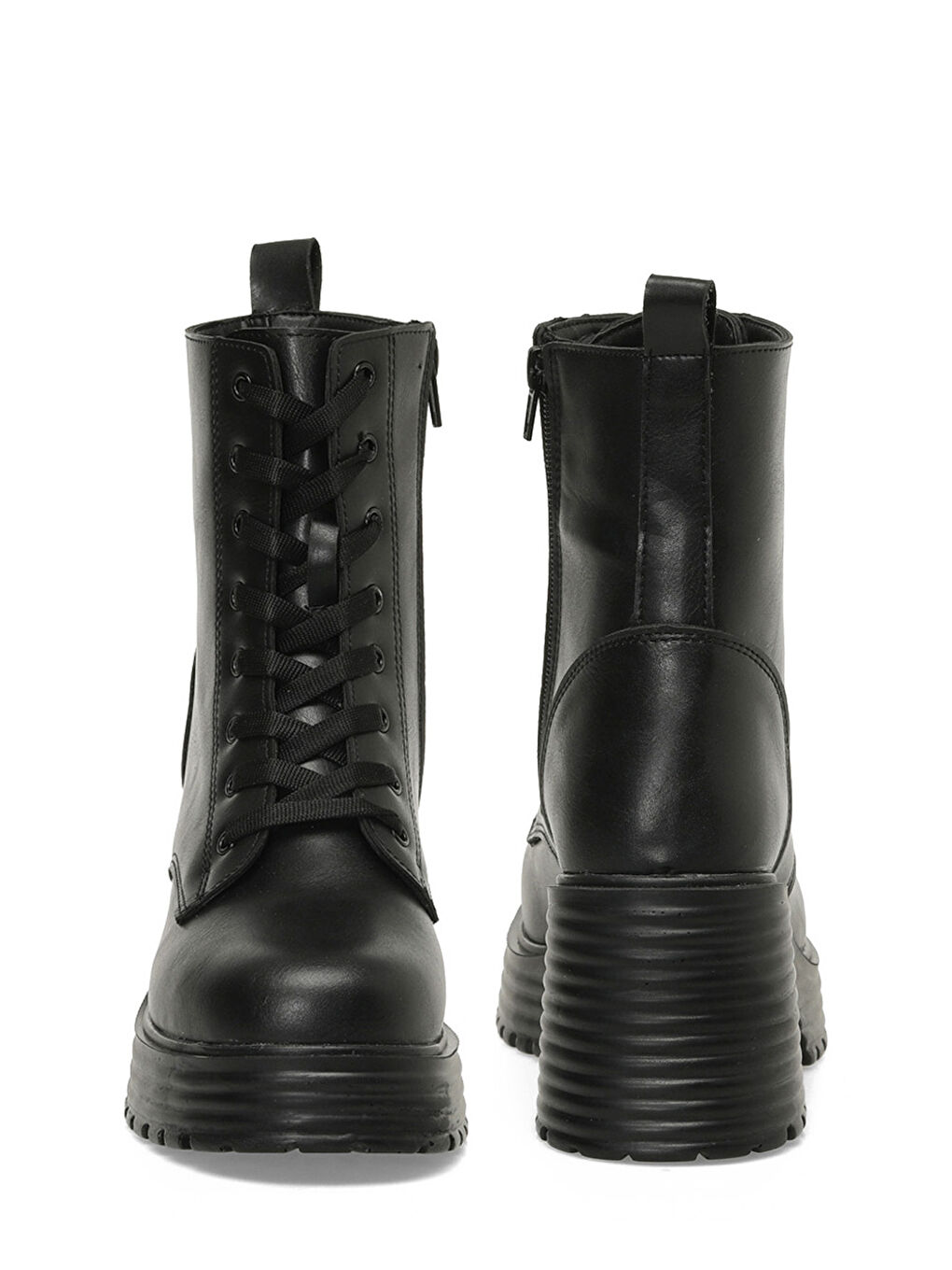 TRX24K-683 W 5PR Siyah Kadın Topuklu Bot-4