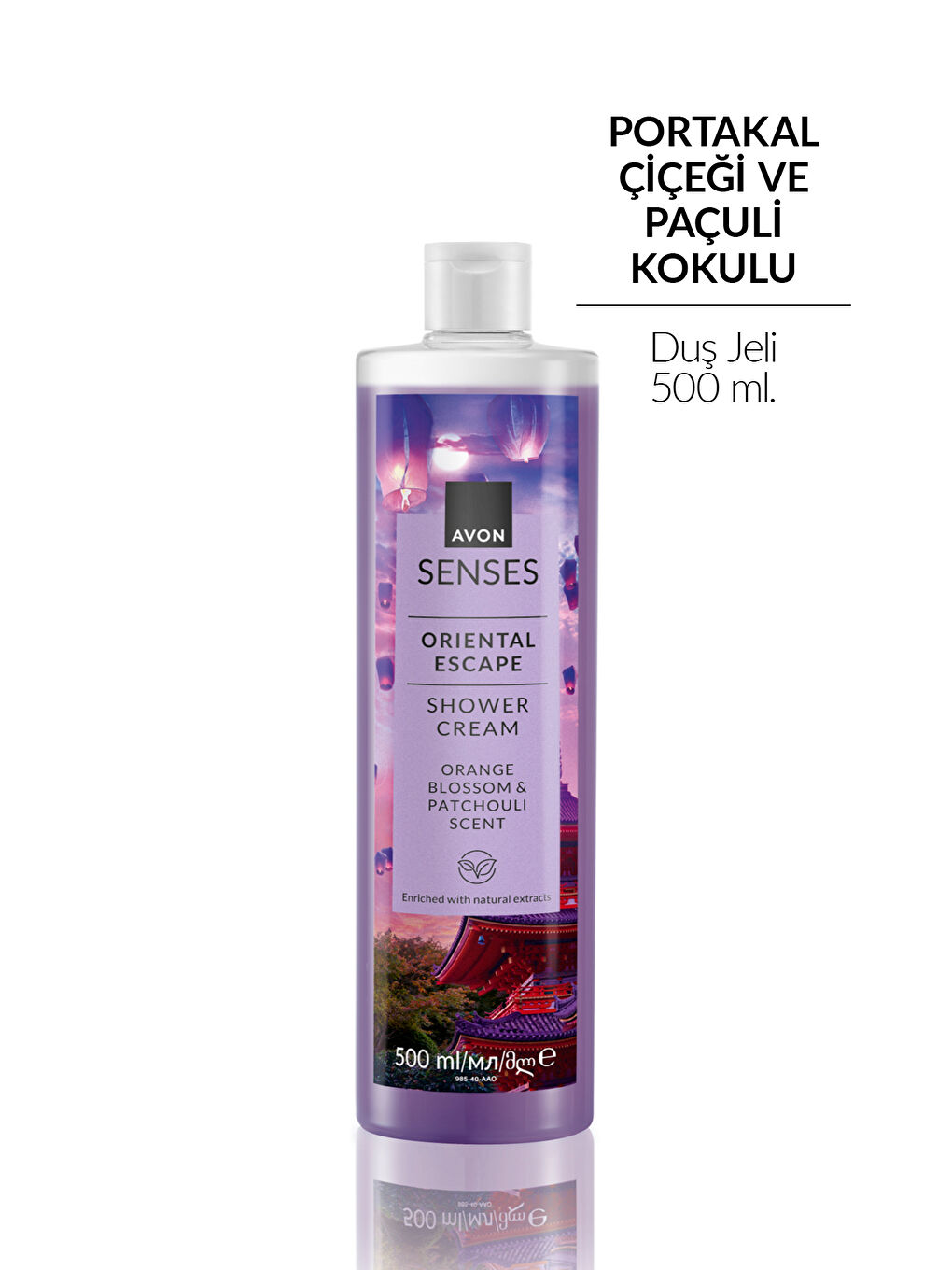 Senses Oriental Escape Portakal Çiçeği ve Paçuli Kokulu Duş Jeli 500ML-1