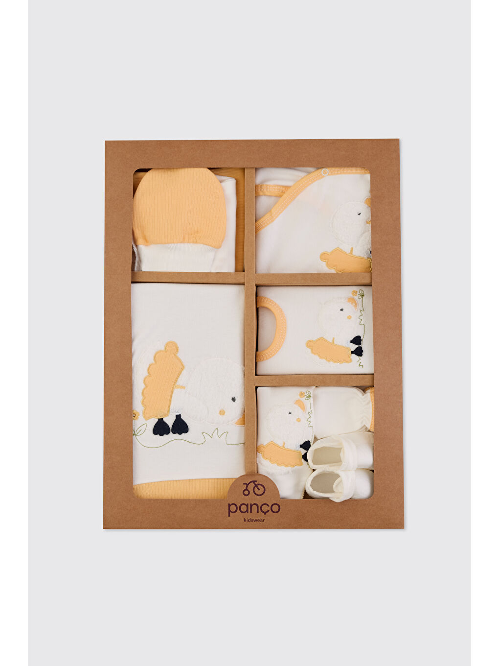 Yenidoğan Sarı 10'lu Hastane Çıkış Seti-11