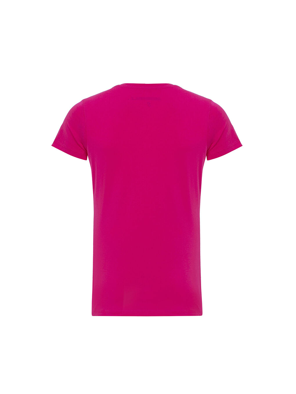 Logo Kadın Pembe Tişört-2