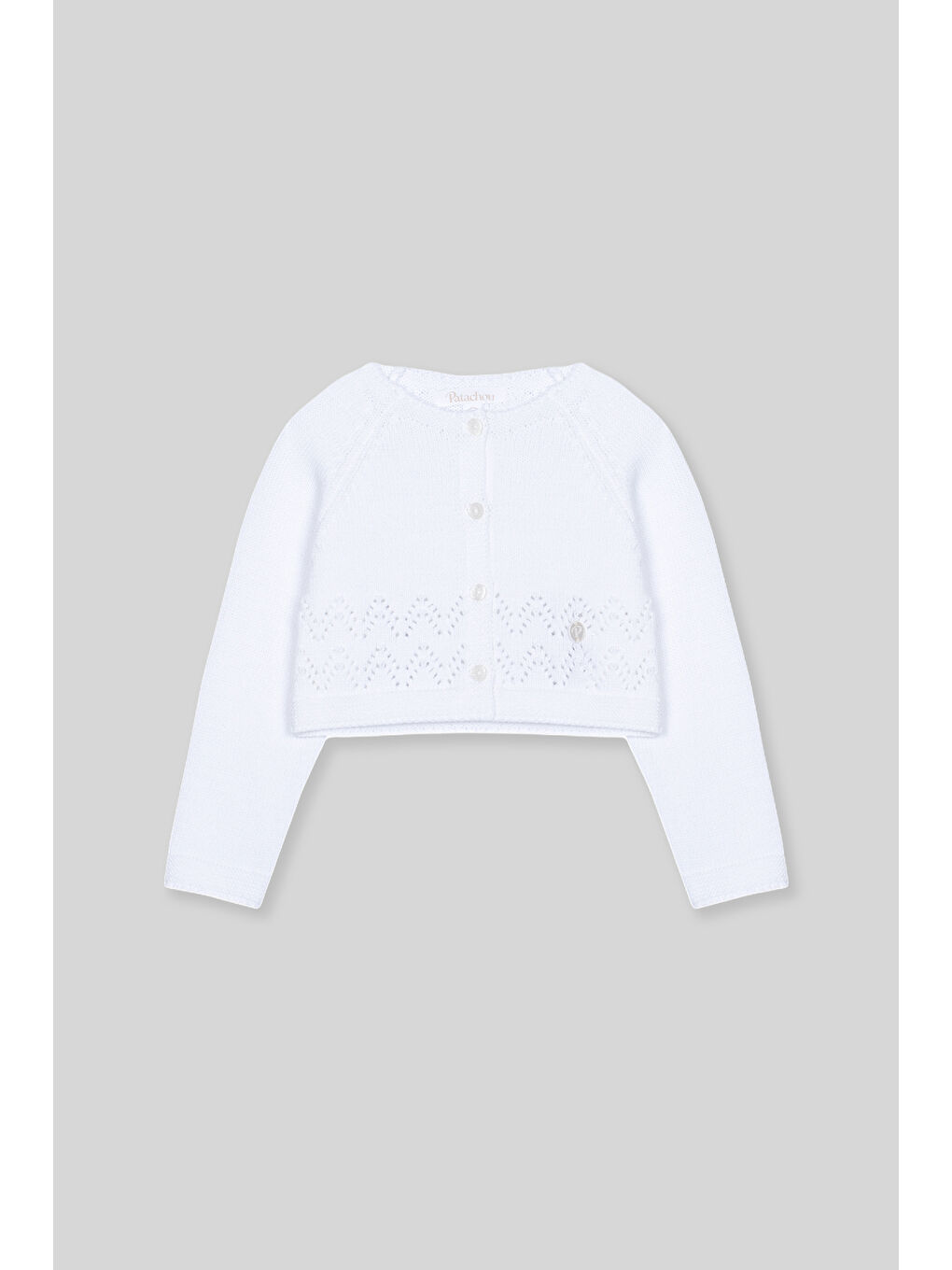 Patachou Yenidoğan Beyaz Hırka