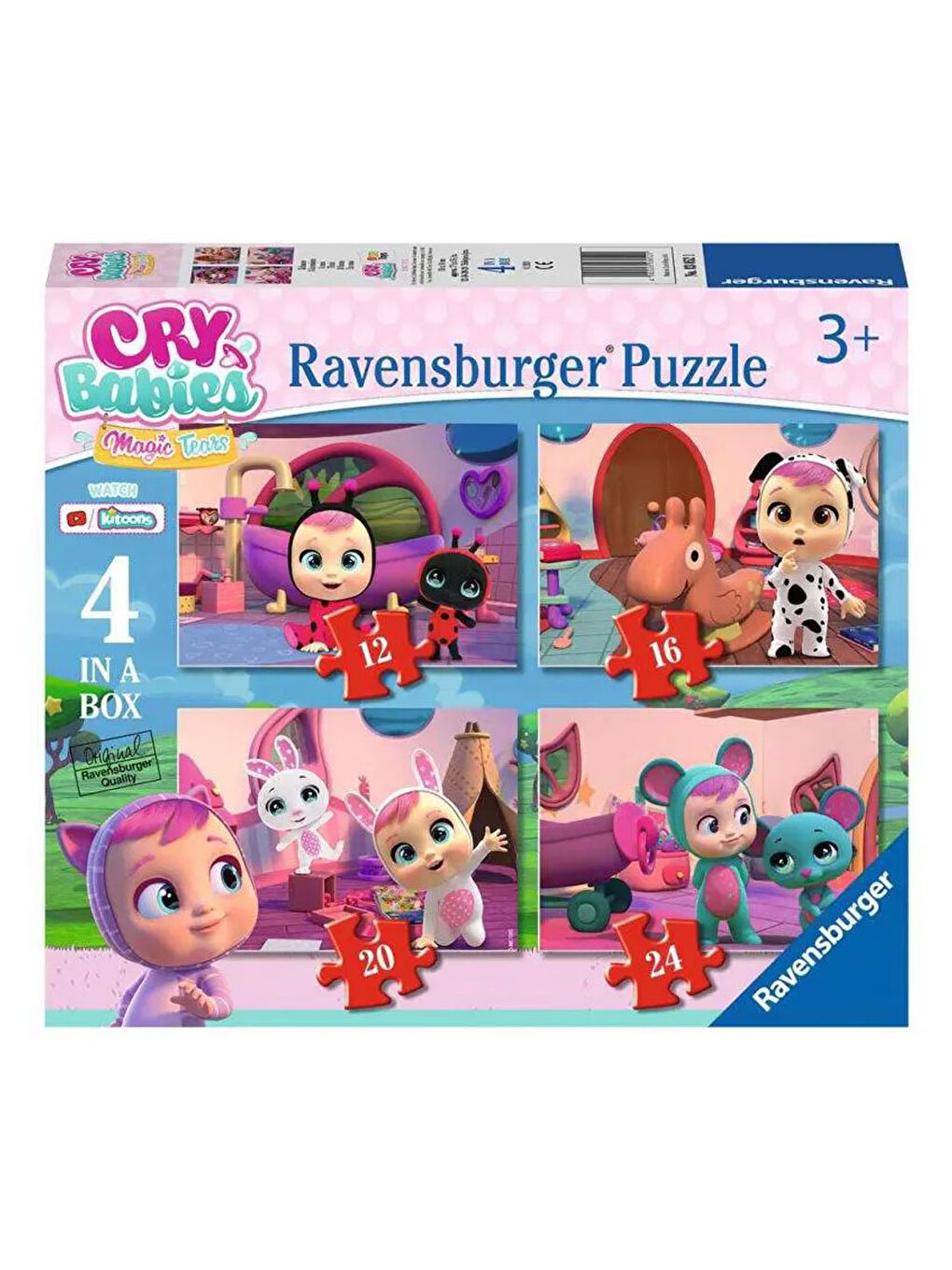 Çocuk Puzzle 12/16/20/24 Parça Cry Babies RPX030521