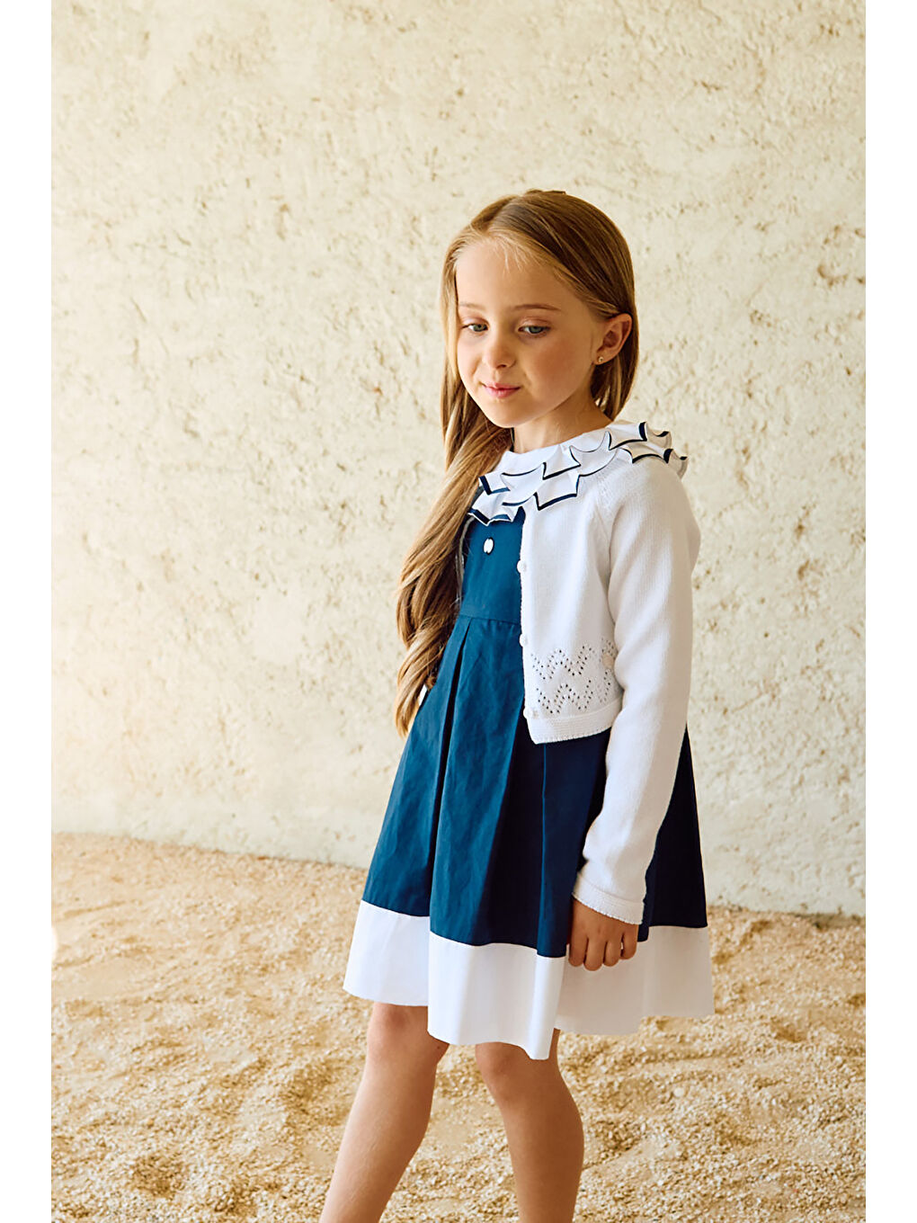 Patachou Yenidoğan Beyaz Hırka-3