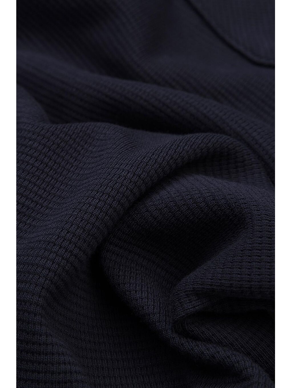 Urbano Armür Overshirt Pamuklu Oversize Fit Lacivert Klasik Yaka Erkek Düz Gömlek-7