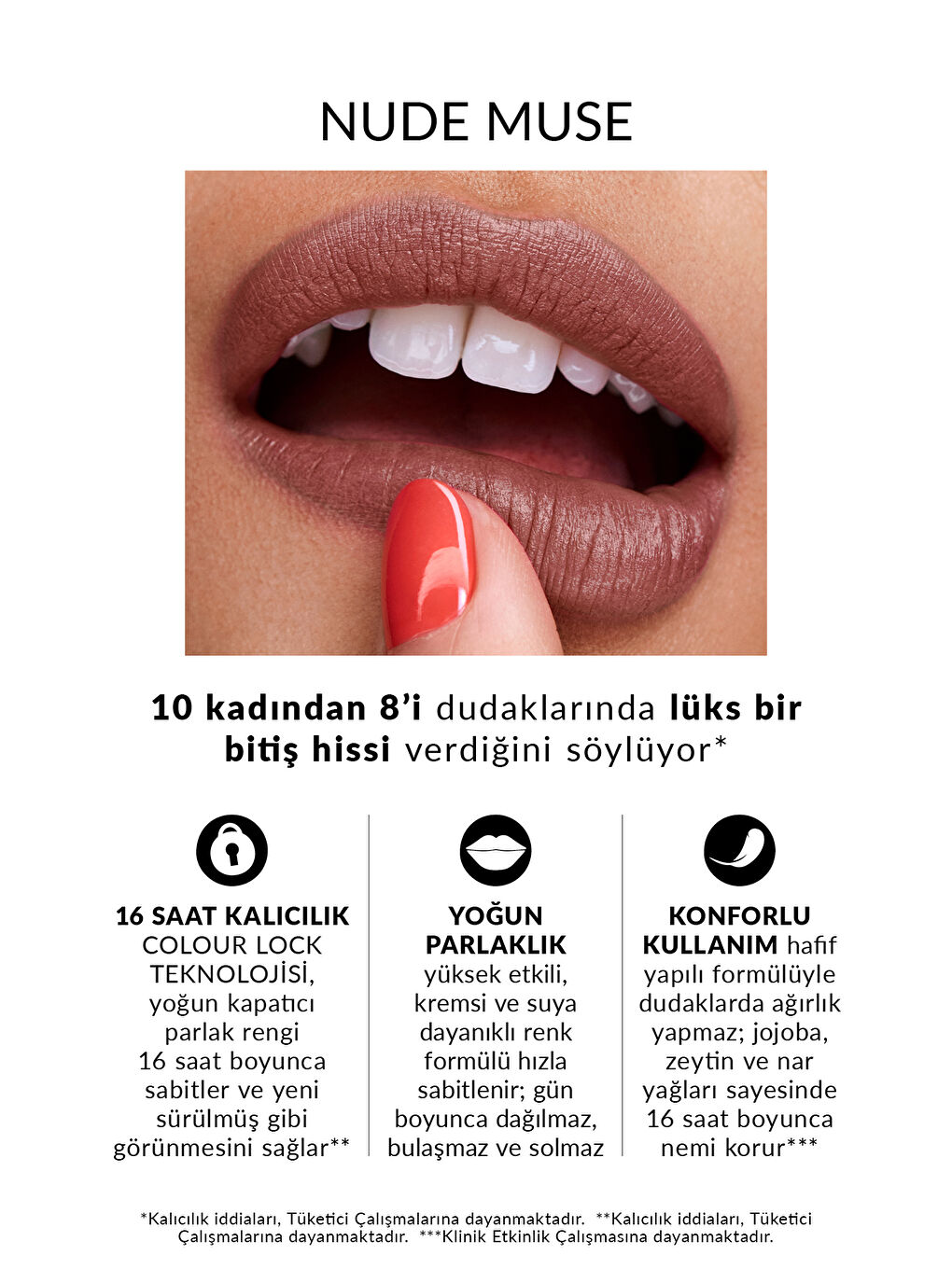 Power Stay Kremsi Vinyl Likit Ruj - Nude Muse-2