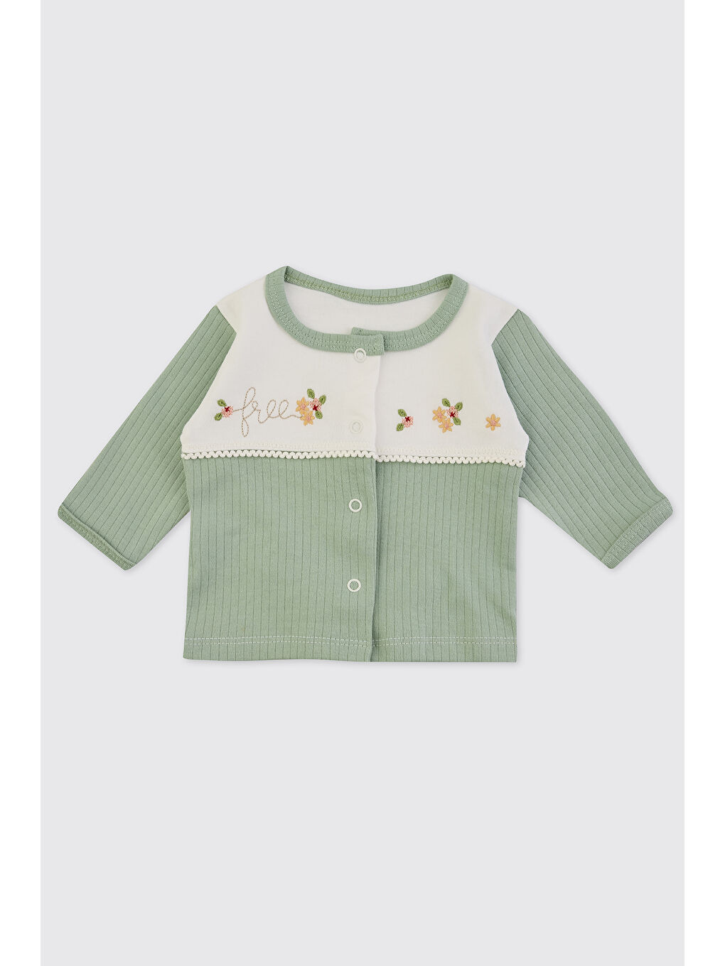 Yenidoğan Yeşil 10'lu Hastane Çıkış Seti-1