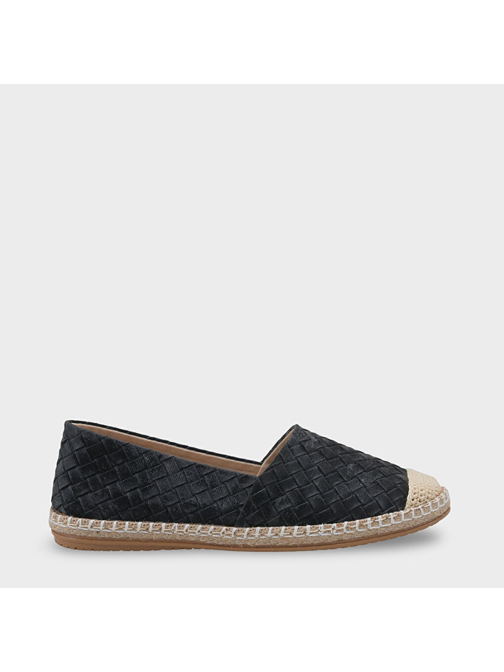 Siyah Pasarella Kadın Espadril