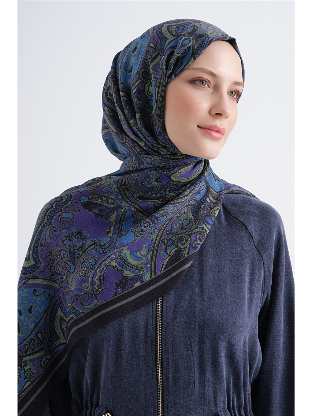İndigo Pure Şal 3907 10-3
