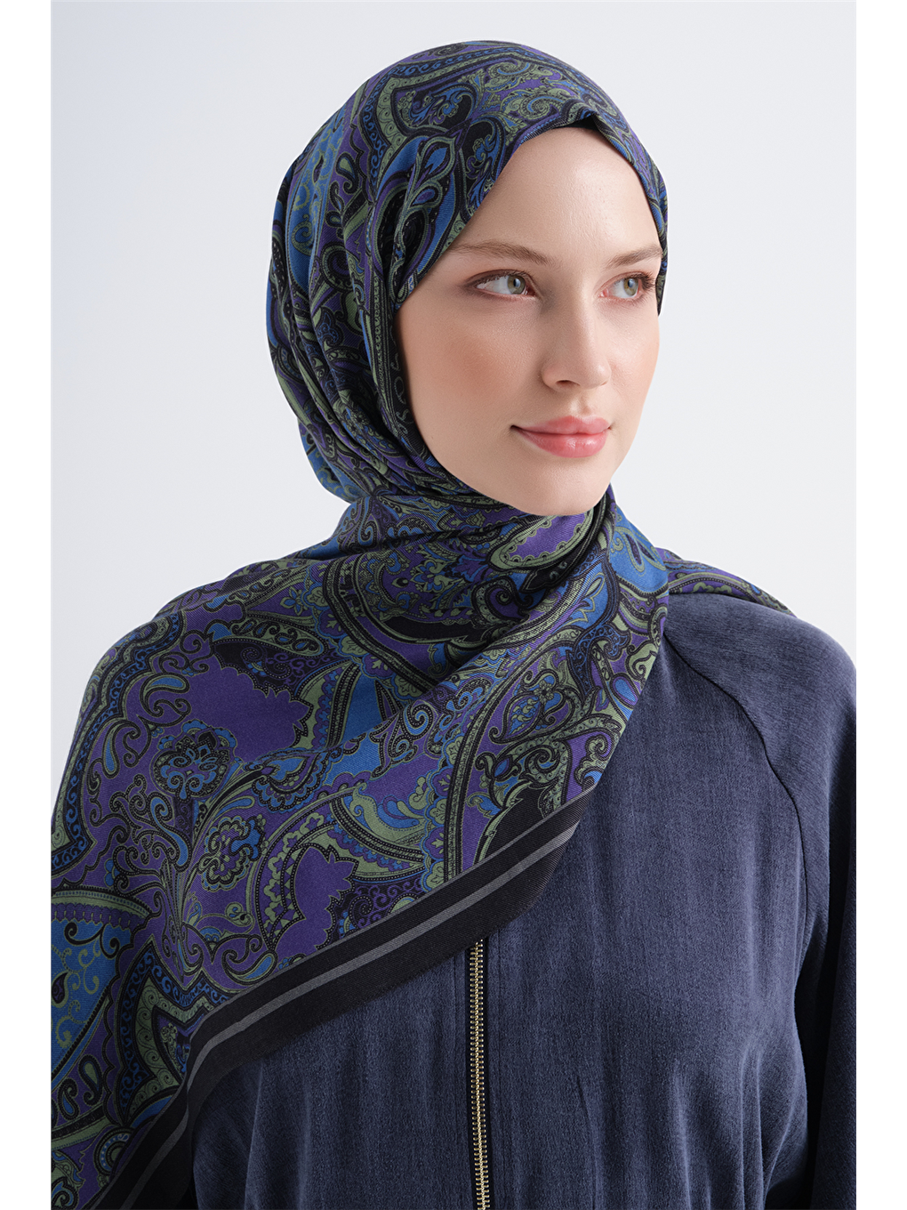 İndigo Pure Şal 3907 10-4