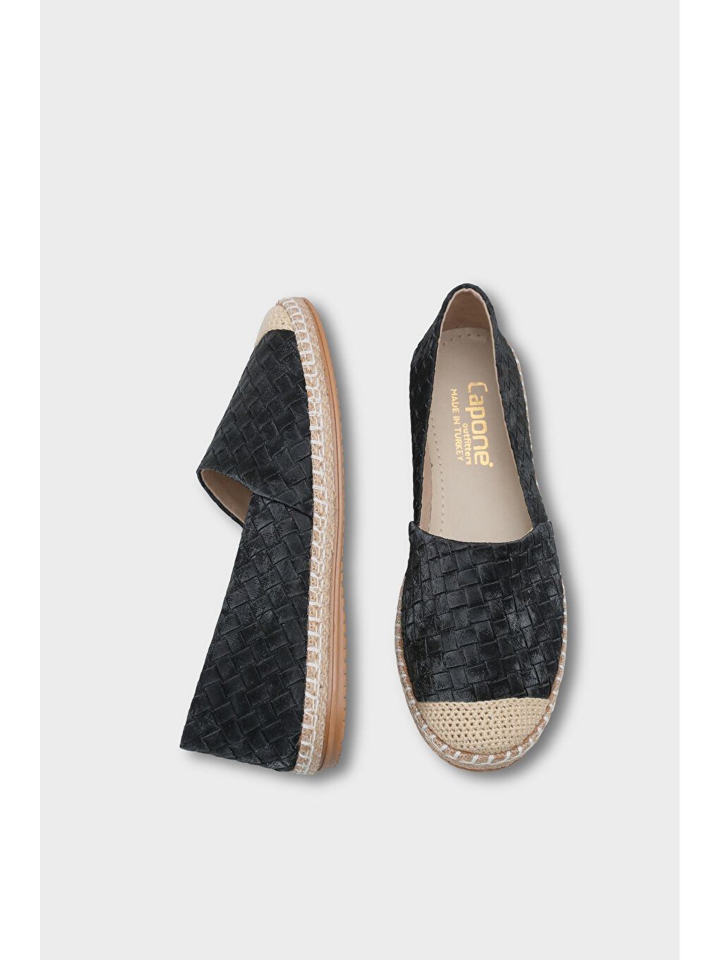 Siyah Pasarella Kadın Espadril-4
