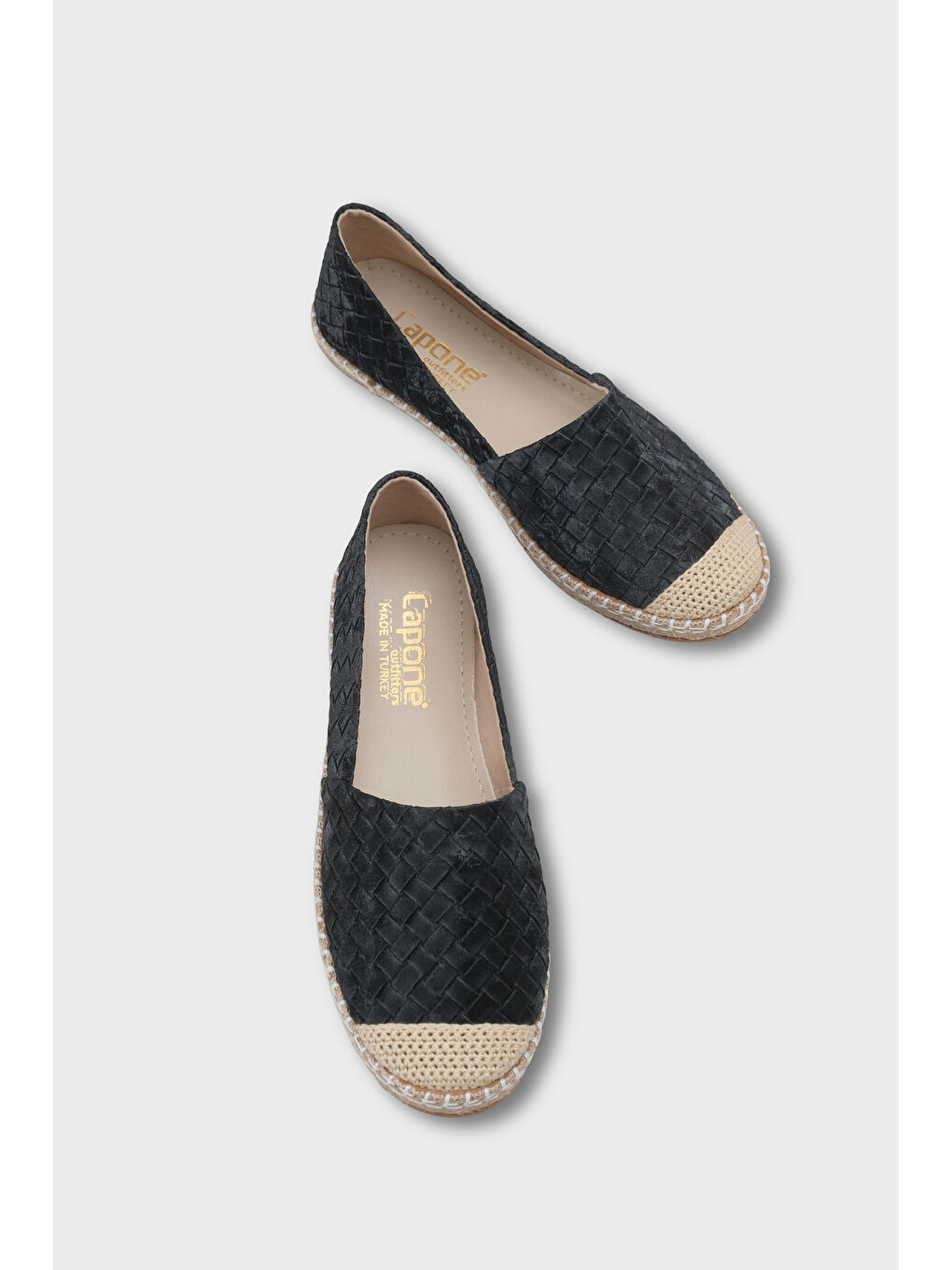 Siyah Pasarella Kadın Espadril-5