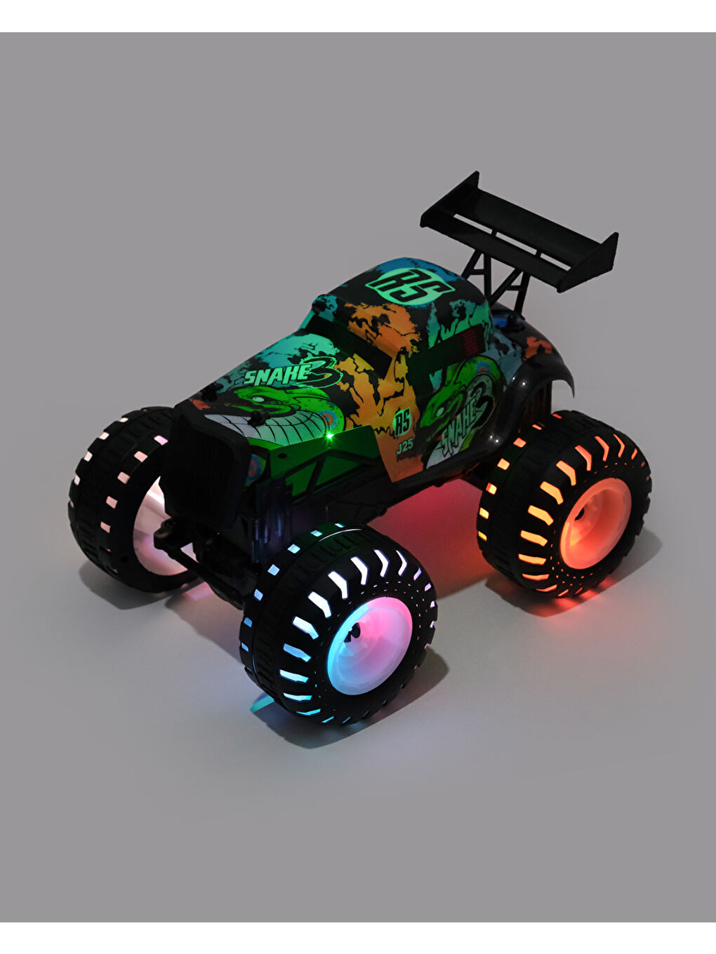 1:10 Ölçekli 2.4 Ghz Yüksek Hızlı Off Road 4 Ch Usb Şarjlı Uzaktan Kumandalı Araba-8