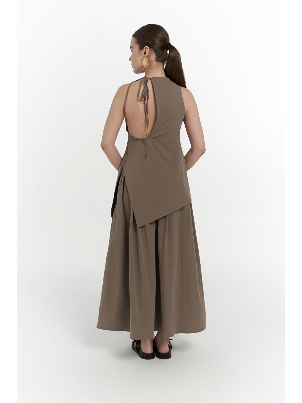 Delos Haki Bluz Etek Takım-4