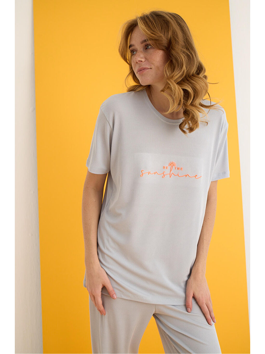 Mavi Kaşkorse Pijama Takımı 7031-3-1