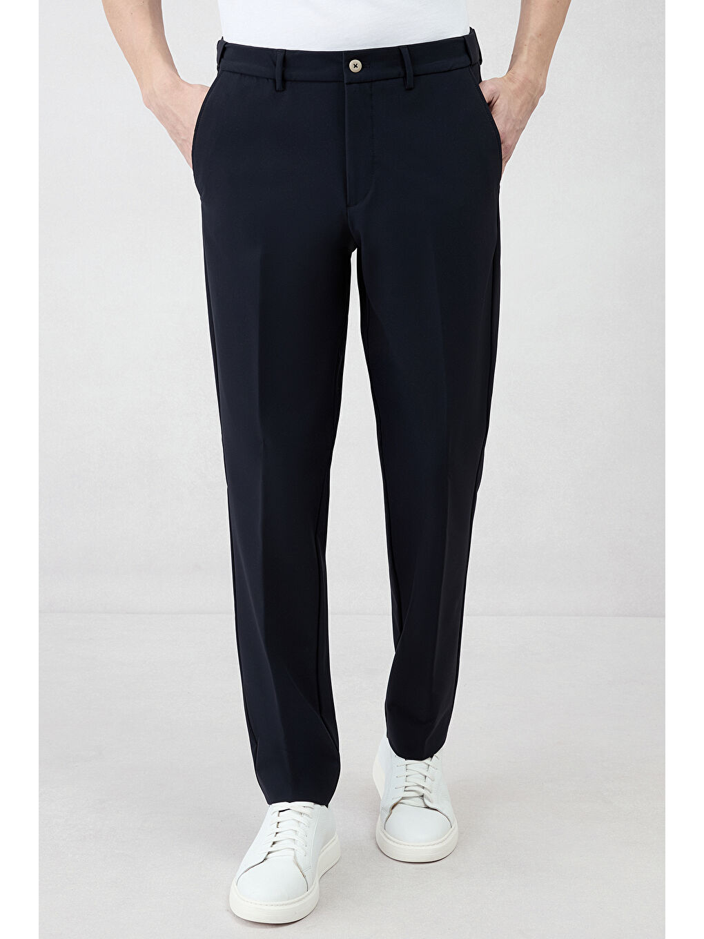 Lacivert Techno-Line 6 Drop Regular Fit Standart Kesim Esnek Çantalı Klasik Takım Elbise-2