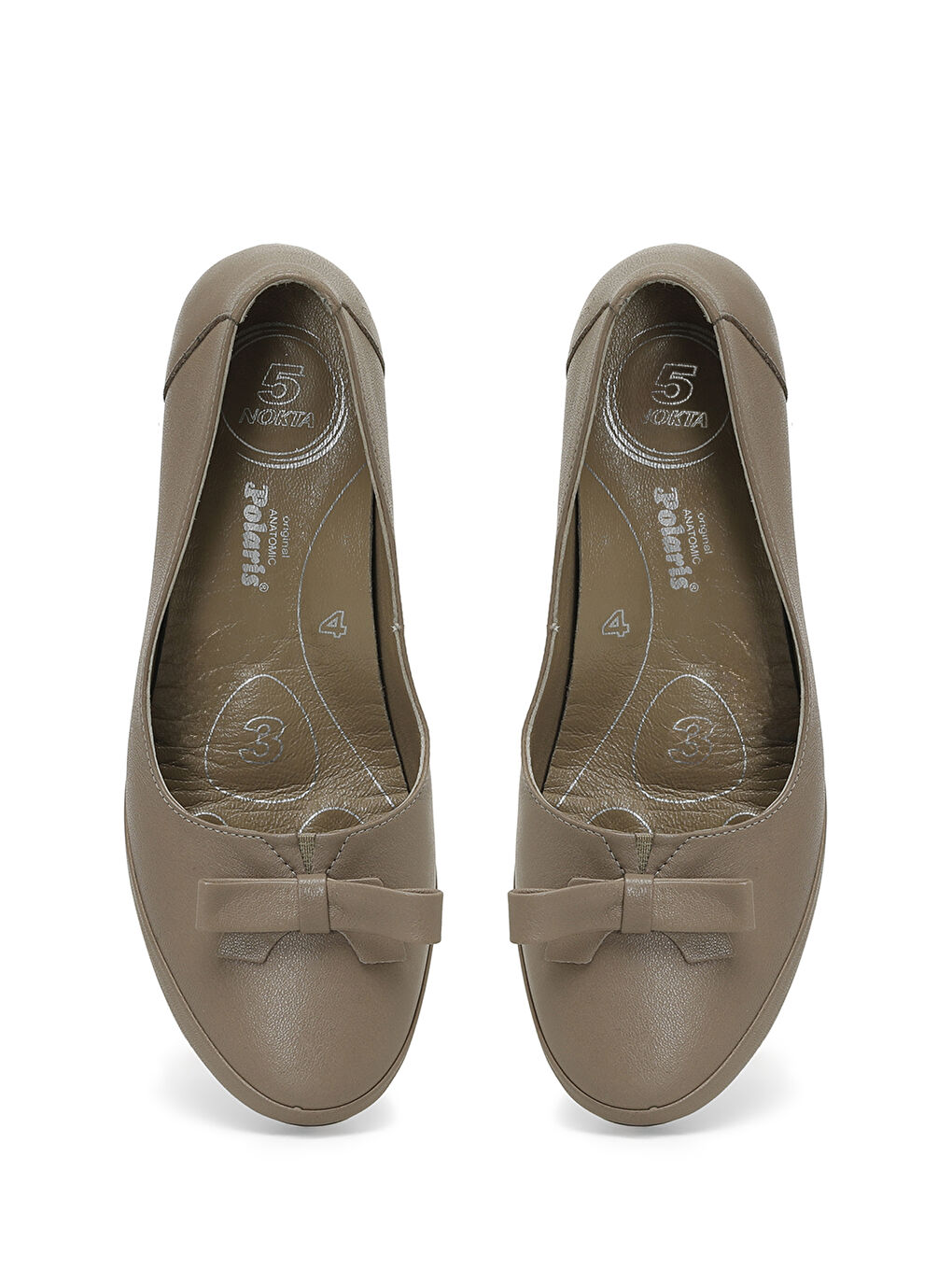 Bej 105480.SZ5FX Vizon Kadın Topuklu Ayakkabı-3