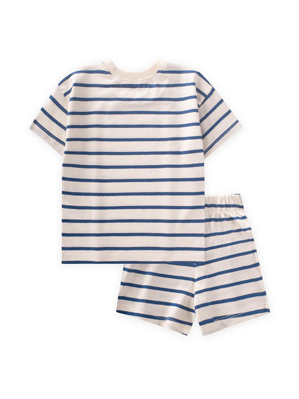 İndigo Erkek Çocuk Çizgili Takım-1